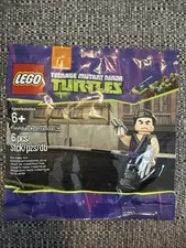 Lego Teenage Mutant Ninja Turtles Flashback Shredder Minifigure Poly Bag