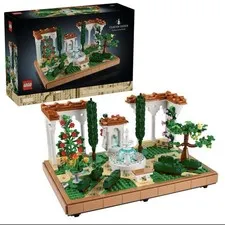 LEGO Icons Fountain Garden Building Set, DIYKit for Adults 10359