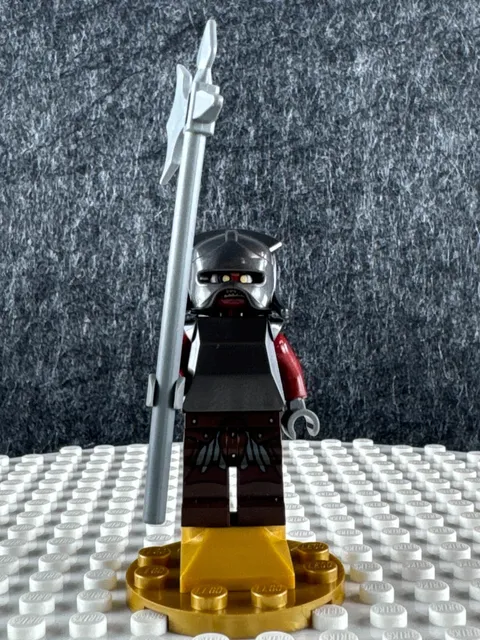 LEGO LOTR Uruk-hai LOR008 Helmet Armor Retired Minifigure Lord of the Rings