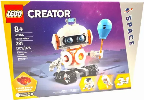 LEGO Creator 3 in 1:  31164 Space Robot 281 pcs. Brand New!! ✨ Carefully Shipped