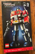 LEGO Icons Transformers Optimus Prime 10302 Converts 1508 pcs 18+