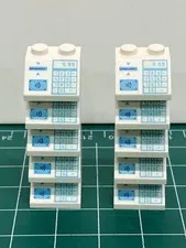LEGO White 2x2 Printed Cash Register Slope Minifig - 3039pb139 - Lot of 10