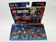 LEGO DIMENSIONS 71229 DC COMICS TEAM PACK Joker  Harley Quinn Heavy Box Wear New