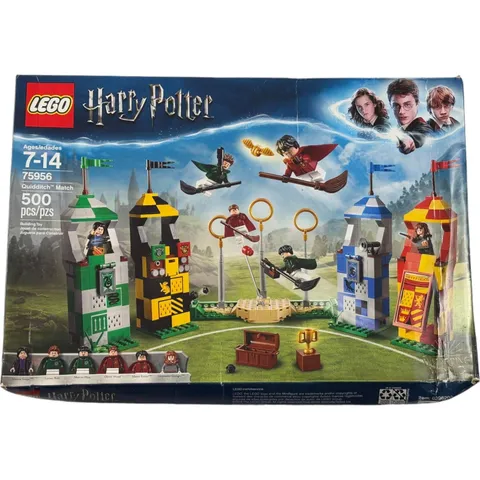LEGO Harry Potter Quidditch Match 75956 Building Set 500 Pcs Sealed Damaged Box