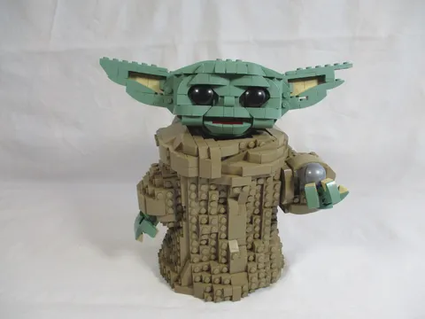 Lego 75318 The Child (Grogu) Incomplete Lego Set for parts/rebuild