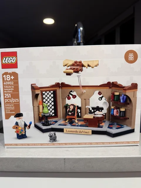 Lego 40902 tribute to Leonardo da Vinci GWP