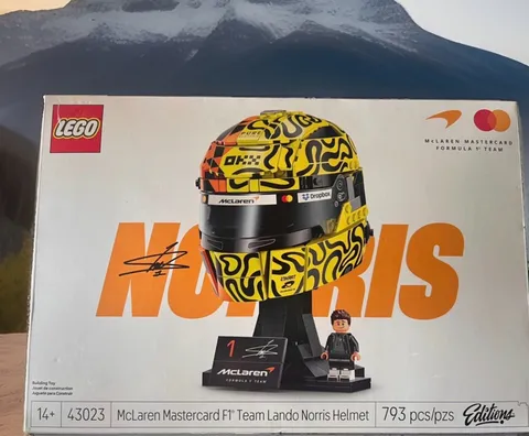 Lego Editions: McLaren Mastercard F1 Team Lando Norris Helmet 43023 SEALED