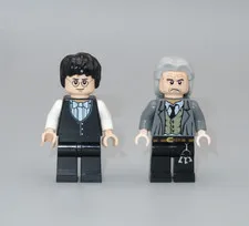 LEGO lot Harry Potter Yule Ball vest Argus Filch minifigure 4842