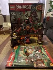 LEGO NINJAGO: Dawn of Iron Doom (70626) 100% Complete W/ Minifigs Manual & Box