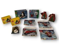 LEGO Christmas Holiday Lot 11 Sets - New & Sealed