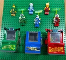 LEGO Ninjago Avatar Arcade Pods: 71714 Kai, 71715 Jay, 71716 Lloyd