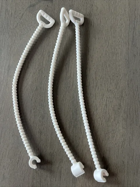 LEGO 25981 White Duplo Hose 12L with Handle and Clip 3 Pieces