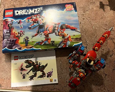 LEGO DREAMZzz Cooper's Robot Dinosaur C-Rex 71484 917pcs No minifigures