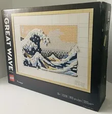 LEGO Art: Hokusai – The Great Wave (31208) - New, Sealed