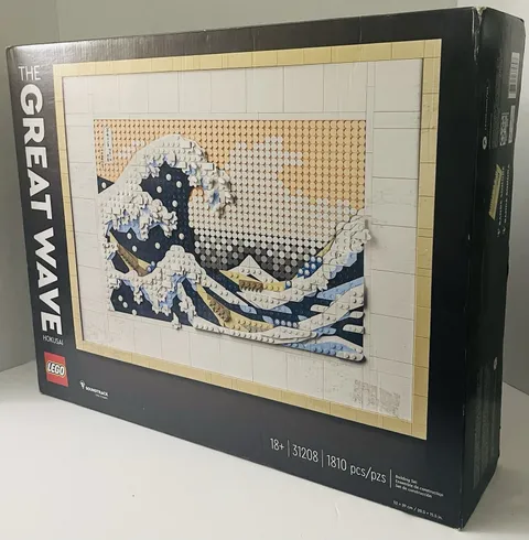 LEGO Art: Hokusai – The Great Wave (31208) - New, Sealed