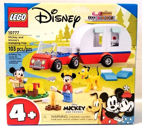 Lego Disney 10777 Mickey And Minnie's Camping Trip