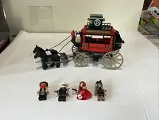 Lego The Lone Ranger Stage Coach 79108 Used READ DESC