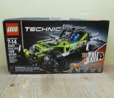LEGO TECHNIC Desert Racer 42027 Pull Back 149 Pieces New Sealed Worn Box