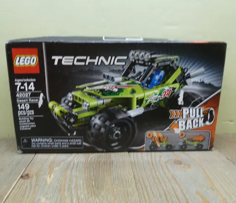 LEGO TECHNIC Desert Racer 42027 Pull Back 149 Pieces New Sealed Worn Box