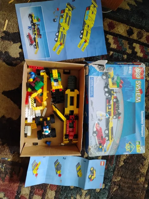 Lego System Speedway Transport 6432 No Manual 