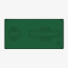 LEGO ® baseplate: 648 - green - used