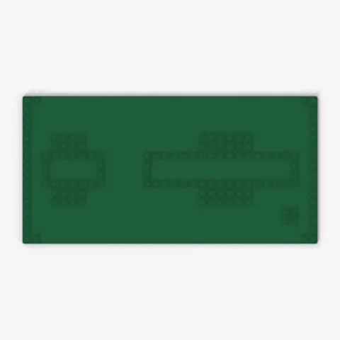 LEGO ® baseplate: 648 - green - used