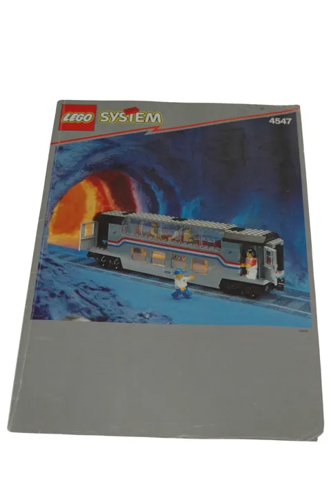 Lego® TRAIN Railway 4547 Instructions Metroliner Doubledecker Waggon Carriage