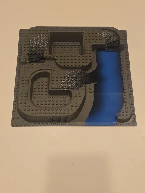 LEGO Baseplate Raised 6092 Alpha Team