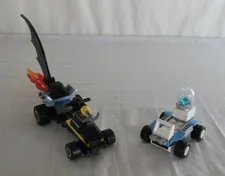 Lego Batman's Buggy & Mr. Freeze Vehicles ONLY Set #7884 2008 DC Superheroes