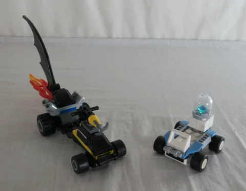 Lego Batman's Buggy & Mr. Freeze Vehicles ONLY Set #7884 2008 DC Superheroes