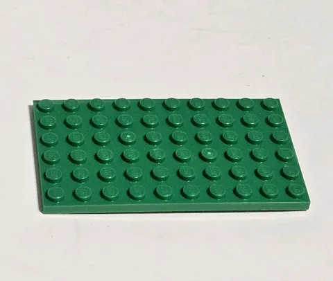LEGO 3033 Dark Green Plate 6x10 Qty 1