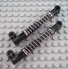 LEGO Black 9.5L Technic Shock Absorber Springs