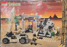 Lego Adventurers Mummy's Tomb (5958) Instruction Booklet Only