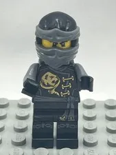 LEGO Ninjago Minifigure Cole Skybound with Neck Bracket - Excellent Condition