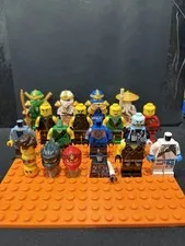 LEGO Ninjago Lot — Minifigures, Weapons, & Parts some complete