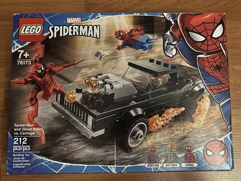 Lego Marvel 76173 Spider Man Ghost Rider vs Carnage - New Factory Sealed