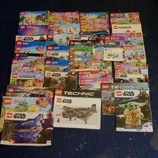 LEGO Instruction Manual Lot  50 booklets 