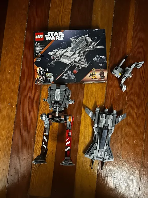 bulk lego starwars builds with new set - no minifigs