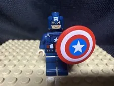 LEGO Marvel Avengers Captain America Minifigure (sh177) Ultron 76032 76041 76067