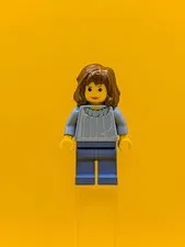 Hermione Granger hp001 Medium Blue Torso Minifigure Lego