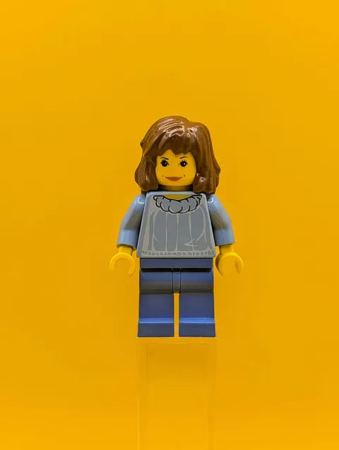 Hermione Granger hp001 Medium Blue Torso Minifigure Lego