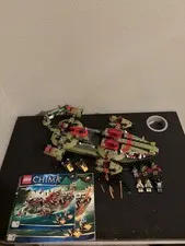 LEGO Legends of CHIMA cragger’s command ship set lot 70001, 70006, 70013, 70100