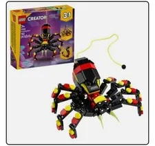 NEW LEGO Creator 3 in 1 Wild Animals Surprising Spider Toy - Building Toy with 3