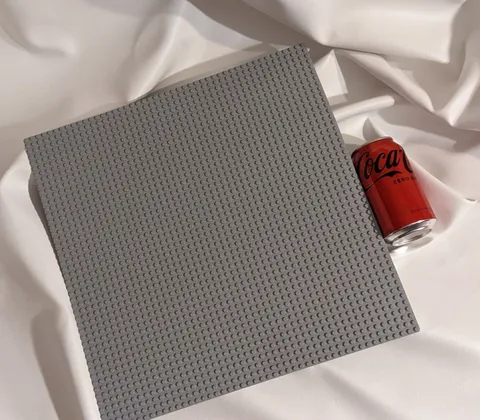 Lego 4186 Gray Base Plate Baseplate Light Grey 48 X 48 Stud Large 15"x15" Square