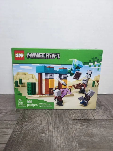 21267 LEGO Minecraft The Illager Desert Patrol Toy Figures and Playset
