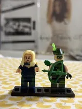 BLACK CANARY GREEN ARROW CLASSIC MINIFIG lot dc lego batman justice league