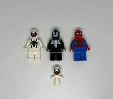 Rare Spider-Man Lego Minifigures *PERFECT CONDITION* 4pc Only Spider-Man Lot