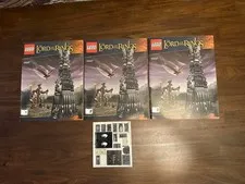 LEGO The Lord of the Rings: Tower of Orthanc 10237 NEW NO BOX 100% Complete!!