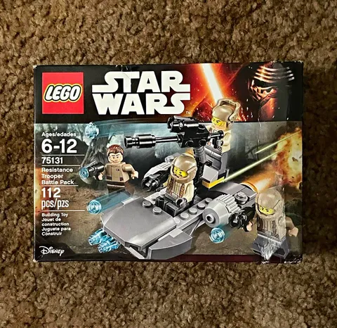 LEGO Star Wars Resistance Trooper Battle Pack 75131 112pc Ages 6-12 Box