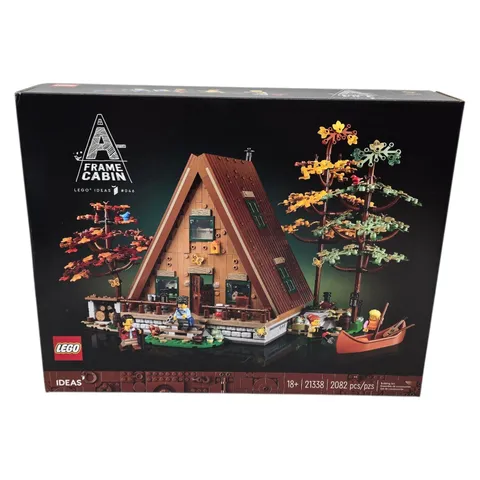 LEGO Ideas #21338 A Frame Cabin 2082pcs Age 18+ NEW